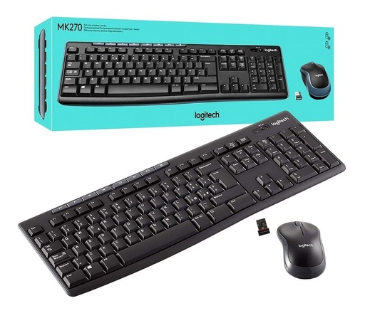 COMBO TECLADO LOGITECH MK270