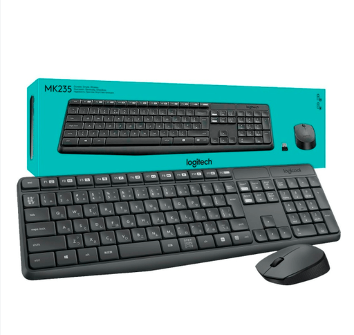 	
COMBO TECLADO LOGITECH MK235 