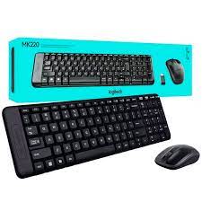 [WEB80] COMBO TECLADO LOGITECH MK220